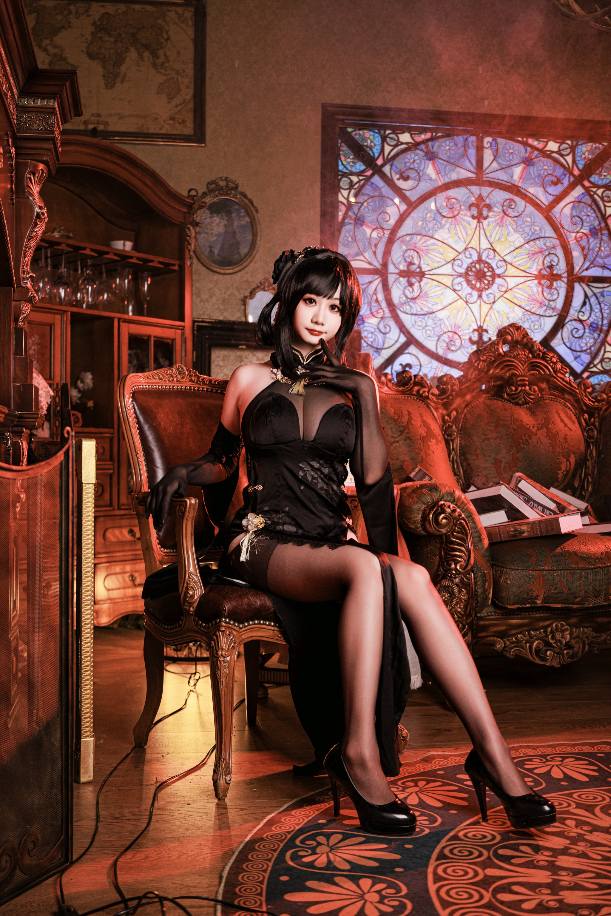 图片[1]-阿雪雪 – NO.099 镇海旗袍 [87P]-XikXak